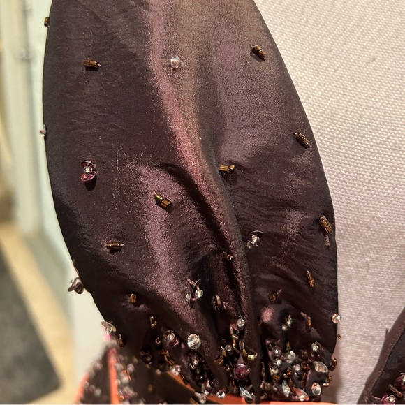 Flirt by Maggie Sottero Brown Sequined Gown - Picture 5 of 6